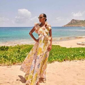 Zimmermann Pastel Floral Dress NWT